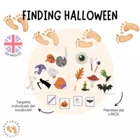 Vista previa - Hojas de trabajo - FINDING HALLOWEEN - petjadescreatives - Portada