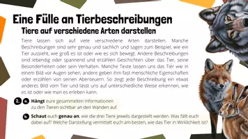 Vorschau - Unterrichtsreihen - 3. Tiere genau beobachten und beschreiben - Wie wir Tiere mit Worten zum Leben erwecken - Seite 3
