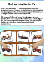 Vorschau - Arbeitsblätter - Farben lernen mit Fahrzeugen – farbenfrohes Legespiel für Kindergarten & Vorschule - Seite 1