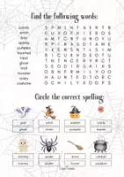 Vista previa - Unidades / Secuencias / Situaciones de Aprendizaje - Workbook Halloween - página 3