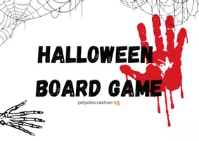 Vista previa - Juegos / Gamificación - HALLOWEEN BOARD GAME - petjadescreatives - página 3