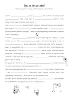Vorschau - Arbeitsblätter - Personenbeschreibung: Darf ich mich vorstellen (Lückentext) - Deckblatt