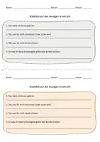 Vorschau - Aufgabenkarten - Lernkontrollen - Reflexionskarten - Seite 1