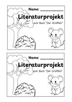Vorschau - Arbeitsblätter - Literaturprojekt zum Bilderbuch "Der Grüffelo" - Seite 2