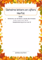 Voorbeeld - Eduki, Bundel geheime letters en cijfers - Voorblad