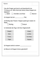 Vorschau - Arbeitsblätter - Lesetests Klasse 2 - Leseverstehen und genaues Lesen - Seite 3