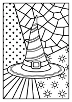 Vorschau - Mal- und Bastelvorlagen - Halloween Pop Art Malvorlagen - Seite 2