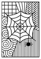 Vorschau - Mal- und Bastelvorlagen - Halloween Pop Art Malvorlagen - Seite 3