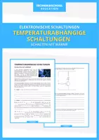 Vorschau - Arbeitsblätter - Technik - Elektronische Schaltungen - Materialpaket - Seite 1