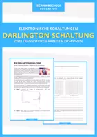 Vorschau - Arbeitsblätter - Technik - Darlington-Schaltung - Deckblatt