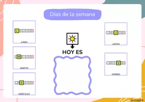 Vista previa - Refuerzo / NEE / Materiales de apoyo - AGENDAS VISUALES 4 niveles - página 3