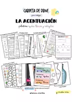Vista previa - Unidades / Secuencias / Situaciones de Aprendizaje - PACK ACENTUACIÓN - Portada