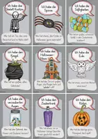Vorschau - Spiele - Lesespiel "Ich habe..., Wer hat...?" Halloween - Seite 2