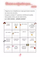Vorschau - Arbeitsblätter - busca alguien que - otoño - indefinido - Seite 1