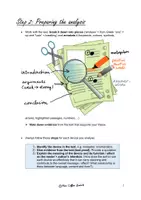 Vorschau - Arbeitsblätter - Writing a text analysis (Method Sheet) - Seite 2