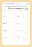 Vorschau - Spiele - Rechenspaziergang Herbst - Seite 1