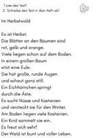 Vorschau - Arbeitsblätter - Differenzierte Lese-Abschreibübung zum Herbst ohne Schnickschnack - Seite 3