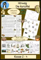 Vorschau - Arbeitsblätter - Kartoffel - Deckblatt