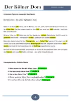 Vorschau - Arbeitsblätter - Der Kölner Dom – Ein echtes Highlight am Rhein - Seite 3