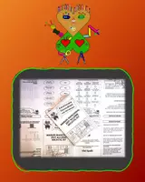 Vorschau - Mal- und Bastelvorlagen - Warum manchmal Zeit alleine wichtig ist – Mini-Falt-Buch - Deckblatt