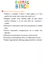 anteprima - Materiale di supporto/inclusione - ANIMAL BINGO FOR YOUNG ENGLISH LEARNERS - Pagina 2