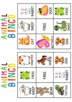 anteprima - Materiale di supporto/inclusione - ANIMAL BINGO FOR YOUNG ENGLISH LEARNERS - Pagina di copertina