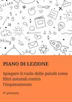 anteprima - Piani di lezione - PL Il ruolo delle paludi come filtri contro l’inquinamento - Pagina di copertina