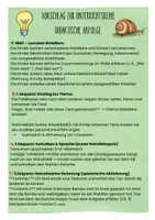 Vorschau - Unterrichtsreihen - Waldtiere Steckbriefe - Unterrichtsreihe mit Arbeitsblätter (ohne Tafelkarten) - Seite 1