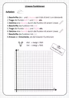 Vorschau - Arbeitsblätter - Lineare Funktionen Monotonie - Seite 2