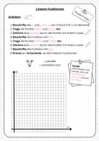 Vorschau - Arbeitsblätter - Lineare Funktionen Parallelität - Seite 3