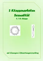 Vorschau - Arbeitsblätter - klassenarbeiten-sex-geschlechtsverkehr-klasse-9 - Deckblatt