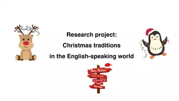 Vorschau - Arbeitsblätter - Research & presentation project: Christmas in the English-speaking world - Seite 1