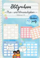 Vorschau - Spiele - Blitzrechnen: Plus- und Minusaufgaben ZR 10 (Kl. 1) - Deckblatt