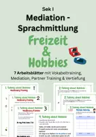 Vorschau - Stundenentwürfe - Sek 1 Mediation Freizeit und Hobbies - Deckblatt