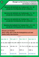 Vorschau - Arbeitsblätter - Lineare Funktionen | Nullstellen - Aufgaben KOSTENLOS - Seite 2