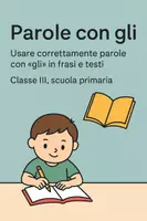 anteprima - Presentazioni / Lavagne - Usare parole con il suono "gi": presentazione - Pagina di copertina