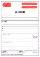 Vorschau - Arbeitsblätter - Sachtexte - Informationstext und Arbeitsblätter - Seite 3