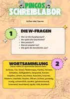 Vorschau - Arbeitsblätter - Halloween-Geschichten zum Fertigschreiben - Seite 1