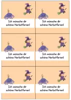 Vorschau - Bildkarten - Halloween-Grüße für die Herbstferien - Seite 3