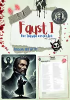 Vorschau - Unterrichtsreihen - Faust I von Goethe: „Ausgang der Wette“ – Wer gewinnt: Faust oder Mephisto? (11. & 12. Klasse | Deutsch | Abitur | Oberstufe | Drama) - Deckblatt