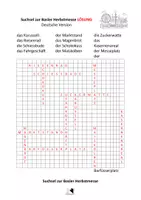 Vorschau - Arbeitsblätter - Suchsel zur Basler Herbstmesse - Seite 1