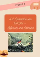 Vorschau - Stundenentwürfe - Die Revolution von 1848/49: Aufbruch und Scheitern (Gruppeninterview) - Deckblatt