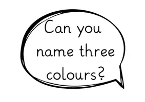 Vorschau - Arbeitsblätter - Class interview: colours (Can you name three colours?) - Seite 3
