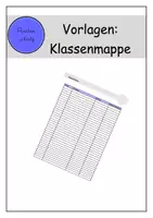 Vorschau - Anderer Materialtyp - Notfallmappe für deine Klasse - Deckblatt