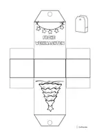 Vorschau - Mal- und Bastelvorlagen - Weihnachtsgeschenk basteln - Teebeutelverpackung - Seite 2