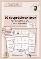 Vorschau - Spiele - 60 Gesprächsanlässe für Debatten und Diskussionen (Meinungsspiel) (Mit Interactive!) / Jugend debattiert - Deckblatt