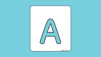 anteprima - Flashcard - Gioco delle vocali - 1 LIVELLO - MAIUSCOLO - Pagina 1