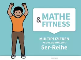 Vorschau - Spiele - Mathe&Fitness - Multiplizieren - 5er-Reihe - Seite 1