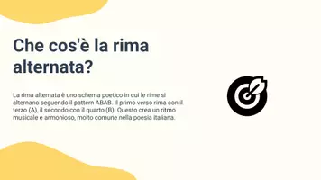anteprima - Esercizi - Riconoscere lo schema di rima alternata (ABAB) - Pagina 2