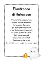 anteprima - Testo - Filastrocca di Halloween - Pagina 1